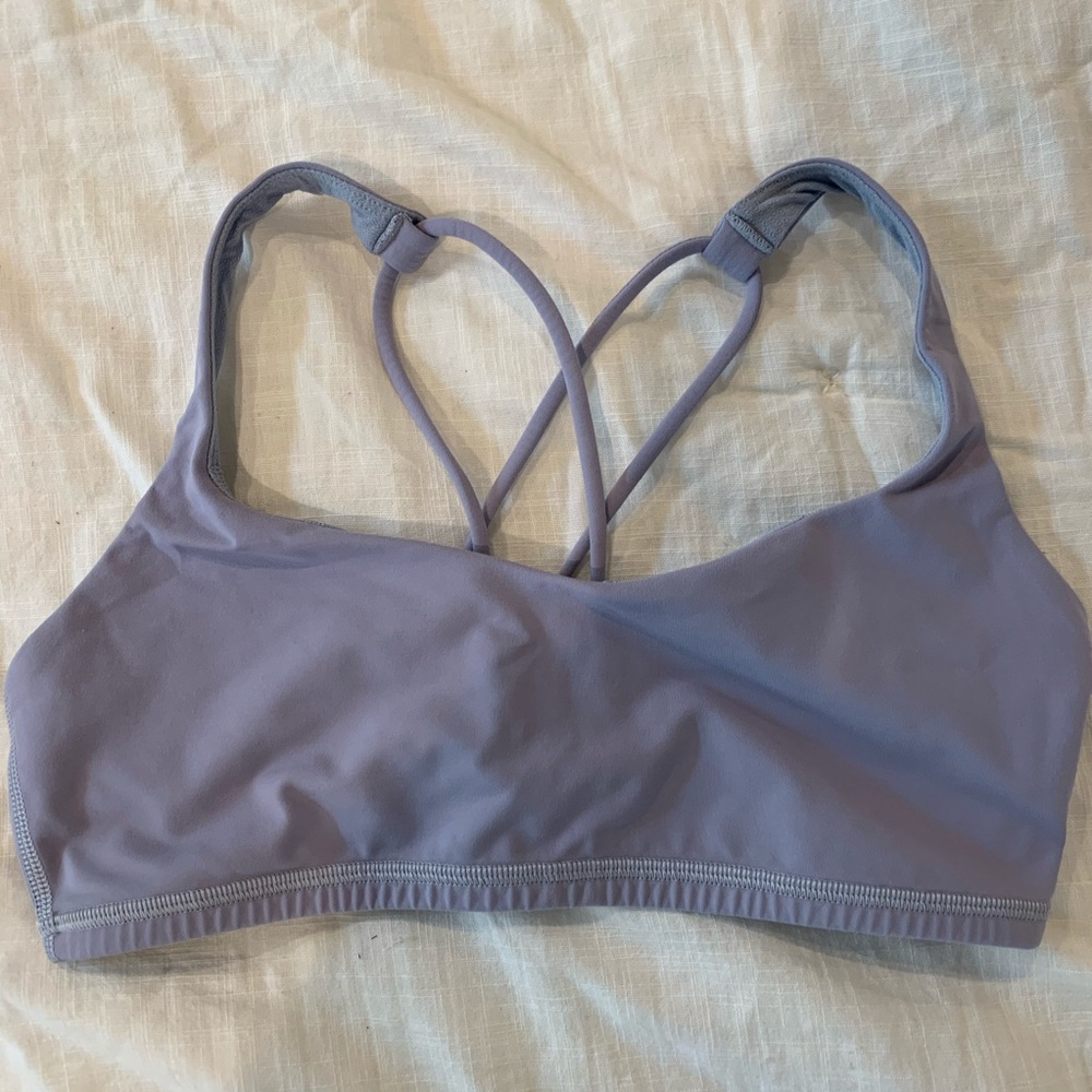 lululemon lilac sports bra